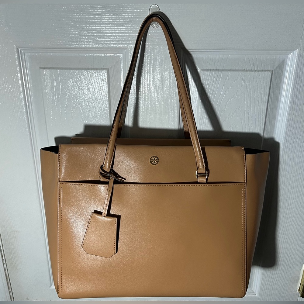 Tory Burch Parker Leather Tote Large